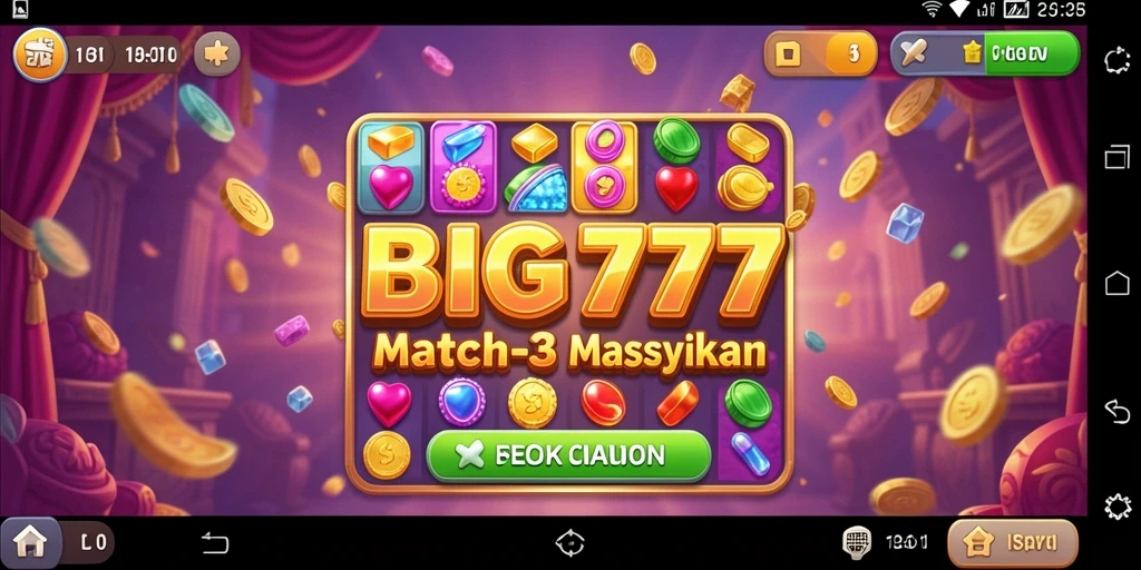 Tampilan gameplay BIG777 yang menarik dan penuh warna.