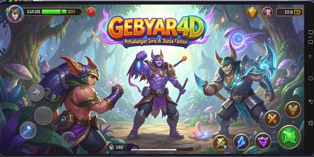Gameplay seru di dunia petualangan GEBYAR4D.