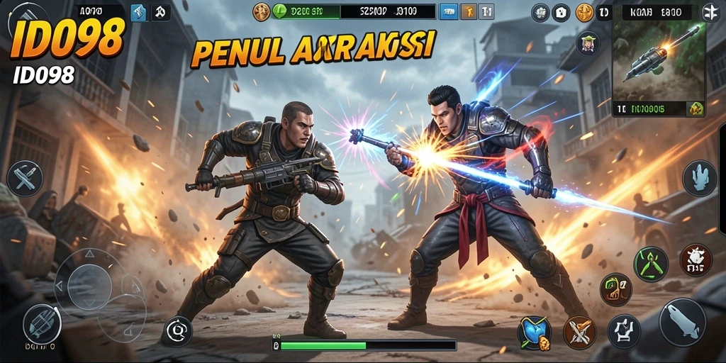 Tangkap momen aksi seru dari gameplay Fighting ID098.