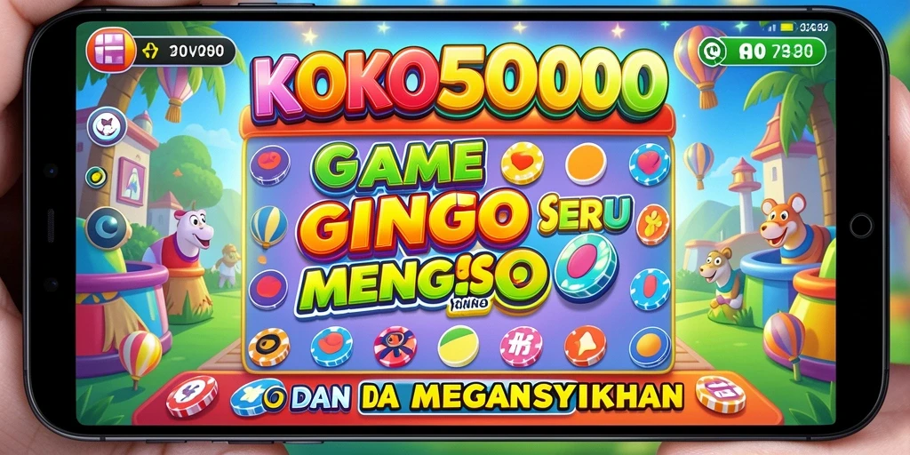 Tampilan gameplay Bingo yang seru dan interaktif di KOKO5000.