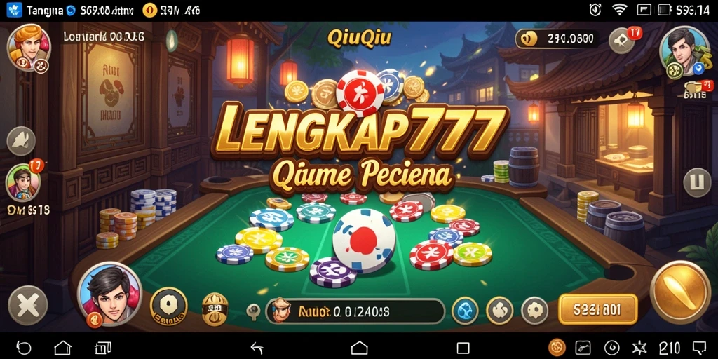 Mainkan QiuQiu dengan seru di LENGKAP777.