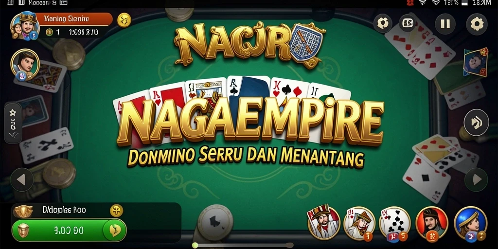 Tampilan gameplay seru saat bermain NAGAEMPIRE di ponsel.