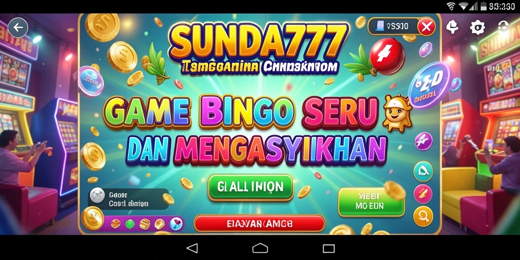 Screenshot SUNDA777 menunjukkan momen seru dalam gameplay Bingo.