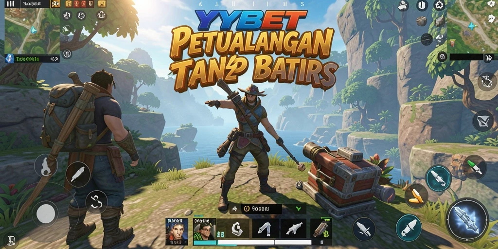 Tampilan gameplay seru di dunia terbuka yang luas.