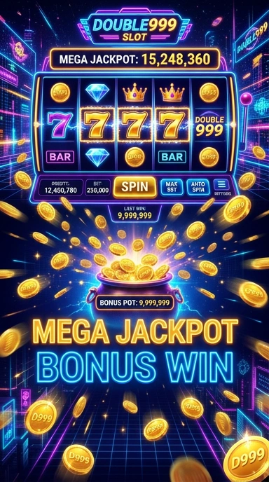 Tampilan antarmuka aplikasi double999 yang intuitif.