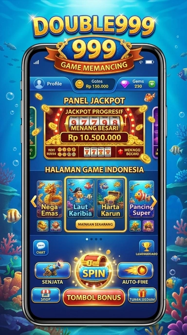 Proses pengunduhan aplikasi cepat dan aman di double999.